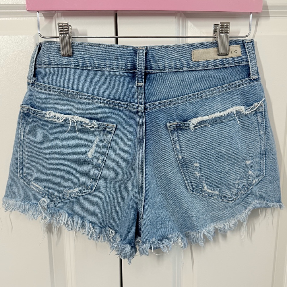 Cello Button Closure Distressed Denim Shorts - Sm… - image 3